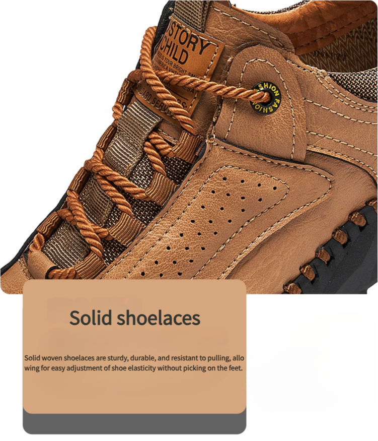 π₯ 60% Off β Classic Leather Hiking Boots | Genuine leather, arch support, wide toe box, waterproof and slip-resistant