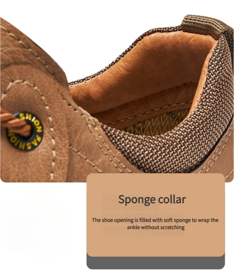 π₯ 60% Off β Classic Leather Hiking Boots | Genuine leather, arch support, wide toe box, waterproof and slip-resistant