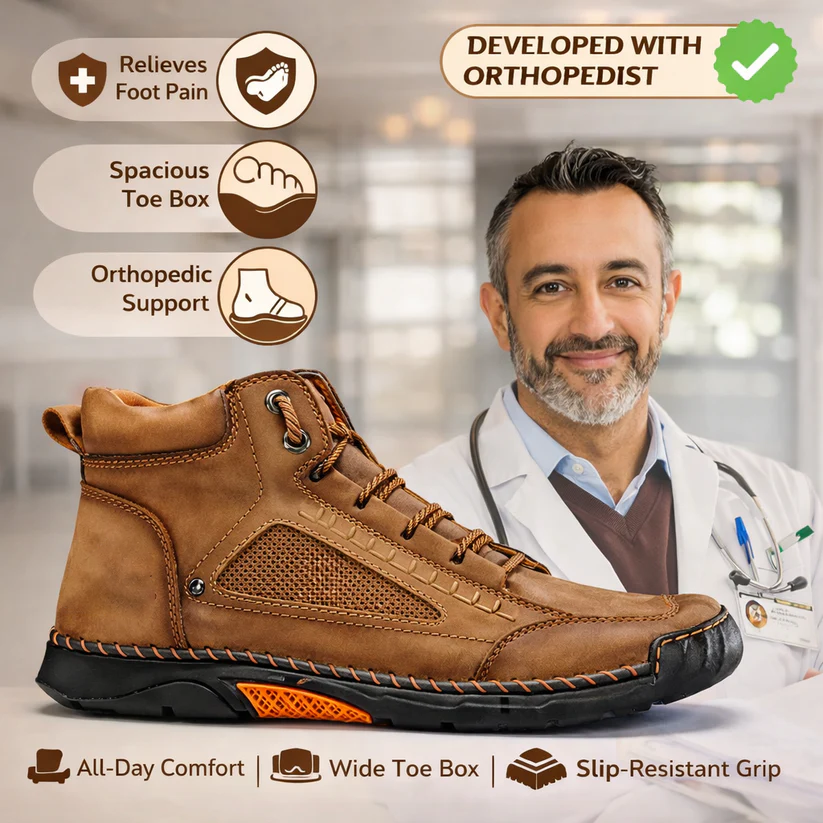 Men’s Comfort Leather Boots